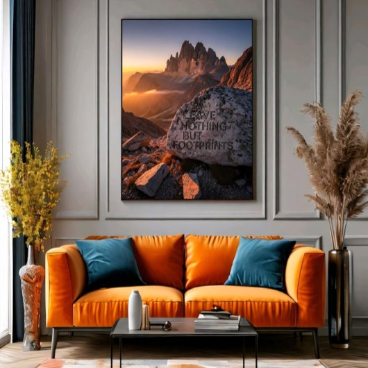 Leave Nothing But Footprints ポスター