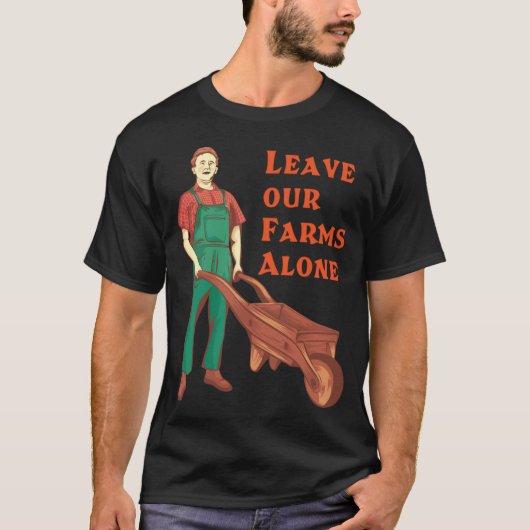 Leave our farms alone - classic tシャツ (正面)
