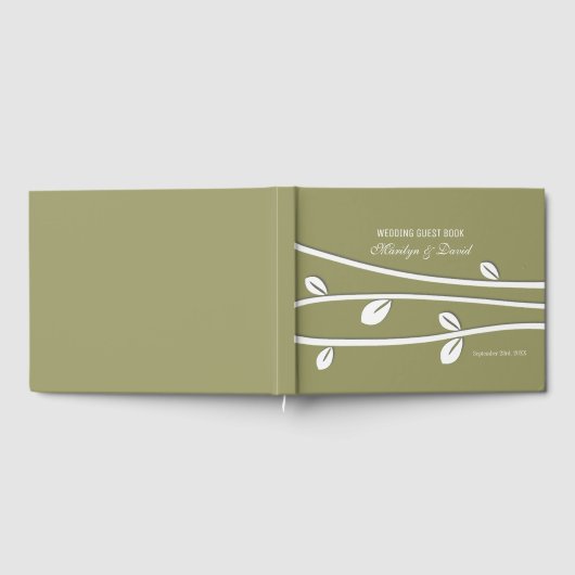 Leaved White Branchesゲストハウス ゲストブック (全面)