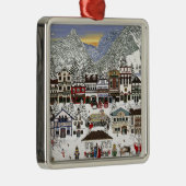 Leavenworthの休日を祝うこと メタルオーナメント (右)