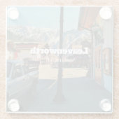 Leavenworth - Washington  ガラスコースター (裏面)