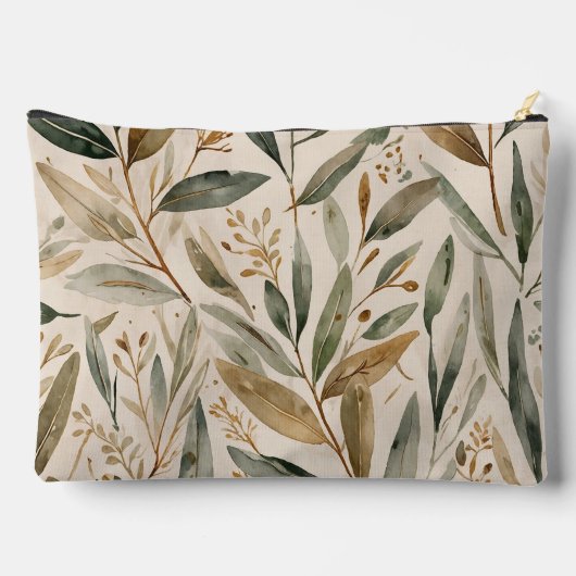 Leaves  アクセサリーポーチ (裏面)