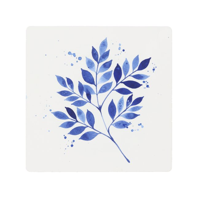  Leaves メタルプリント (正面)