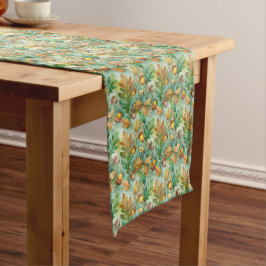 Leaves Acorns Table Runner ショートテーブルランナー