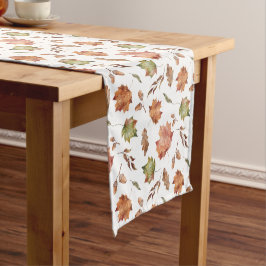 Leaves Acorns Table Runner ショートテーブルランナー