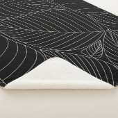 Leaves background pattern. - Illustration, Formal  シェルパブランケット (3/4)