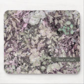 Leaves magical - editable text マウスパッド (正面)