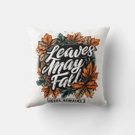 Leaves May Fall.... クッション (裏面)