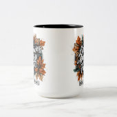 Leaves May Fall.... ツートーンマグカップ (中央)