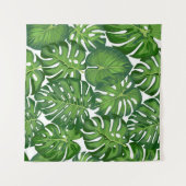 Leaves pattern タペストリー (正面(横))