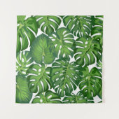 Leaves pattern タペストリー (正面)