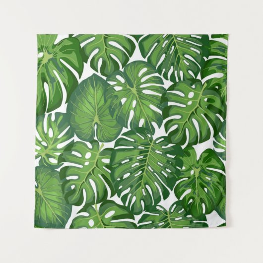 Leaves pattern タペストリー (正面)