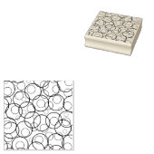 Leaves Wreath Rubber Stamp ラバースタンプ (押印)