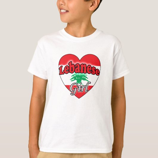 Lebanese Girl Tシャツ (正面)