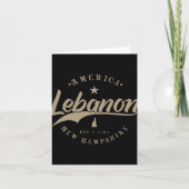 Lebanon New Hampshire カード (正面)