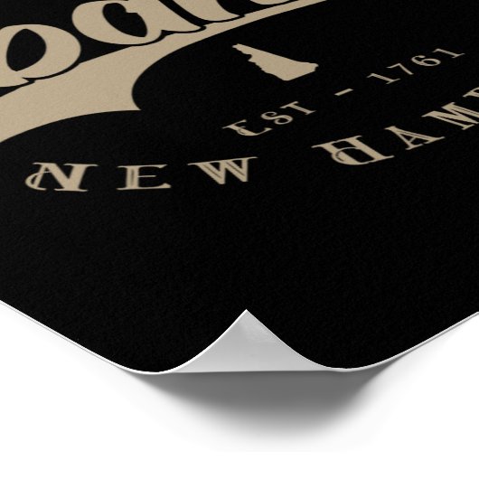 Lebanon New Hampshire ポスター (角)