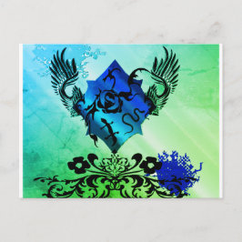 LeBeau（緑） ポストカード