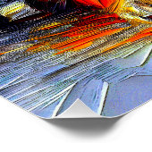 Lebendiger Pinselstrich - Liegender Tiger  ポスター (コーナー)