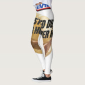 Leberkas - Du bist ned du wenn du HUNGER host レギンス (左)