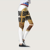 Leberkas - Du bist ned du wenn du HUNGER host レギンス (右)