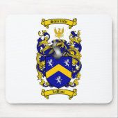 LEBLANCの家紋- LEBLANCの紋章付き外衣 マウスパッド (正面)