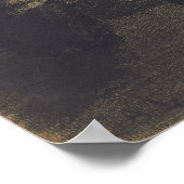 Lebourg – キャンドル付き静物詩 ポスター (角)