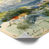 Lebourg - Sketch Of A Village 1915 ポスター (角)