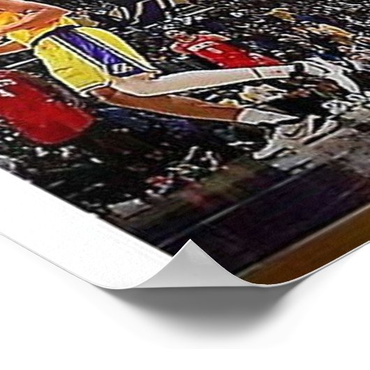 lebron james, nba, basketball, king james, slam du ポスター (角)