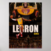 lebron james, nba, basketball, king james, slam du ポスター (正面)
