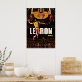 lebron james, nba, basketball, king james, slam du ポスター (キッチン)