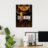 lebron james, nba, basketball, king james, slam du ポスター (ホームオフィス)