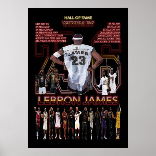 lebron james, nba, basketball, king james, slam du ポスター (正面)