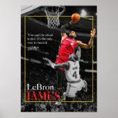 lebron james, nba, basketball, king james, slam du ポスター (正面)