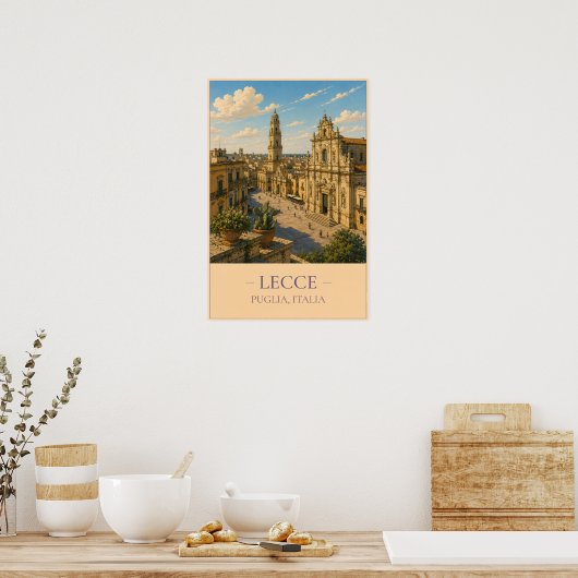 Lecce ポスター (キッチン)