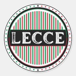 Lecce City Pride Emblem – Italian Identity ラウンドシール