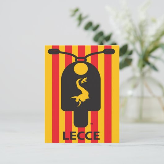 Lecce Scooterはがき ポストカード (スタンド正面)