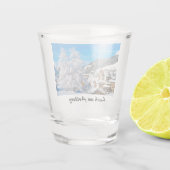 Lech am Arlbergのオーストリアでの冬の土産 ショットグラス (裏面)