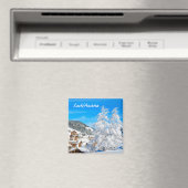 Lech am Arlberg inオーストリア – 土産用マグネット マグネット (インサイチュ (食洗機))