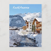 Lech in Austria – はがき (正面)