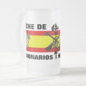 LECHE DE PANTERA フロストグラスビールジョッキ (正面左)