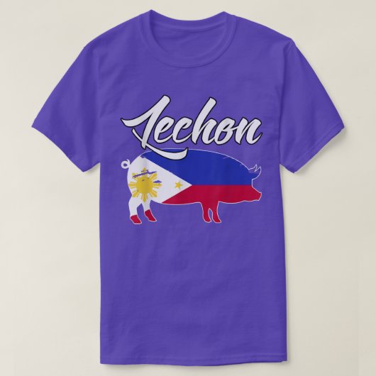 Lechon Pig Pork Philippines T Tシャツ (デザイン正面)