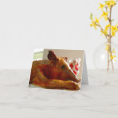 Lechon sa Pasko カード (黄色い花)