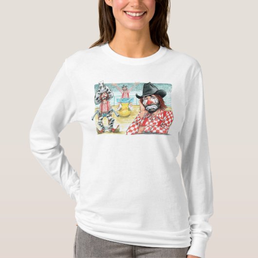 LECILE Women's Basic長袖Tシャツ Tシャツ (正面)