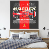 Leclerc16 キャンバスプリント (インサイチュ (寝室))