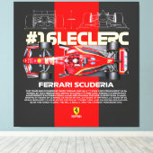 Leclerc16 キャンバスプリント (インサイチュ (ウッドフロア))