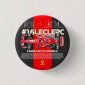 Leclerc16 缶バッジ (正面)