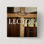 LECTOR 缶バッジ (正面)