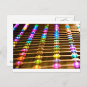 LEDの抽象的概念 ポストカード (正面/裏面)