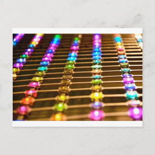 LEDの抽象的概念 ポストカード