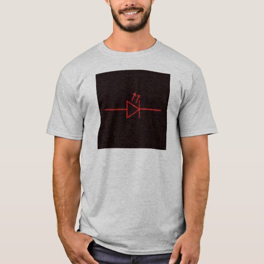 LEDの記号 Tシャツ (正面)